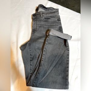J Jill Boyfriend Straight Ankle Denim Jeans Size: 16